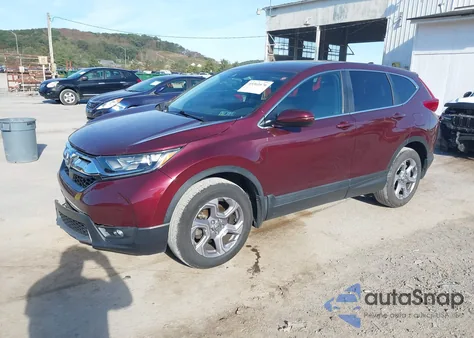 2018 Honda Cr-V Ex из США, поврежденный, VIN 2HKRW2H52JH620595